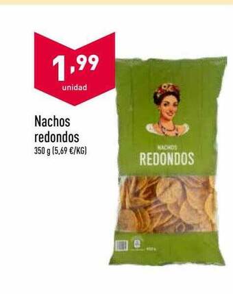 ALDI Nachos Redondos oferta