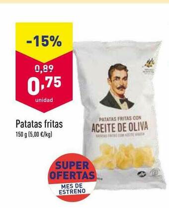 ALDI Patatas Fritas oferta