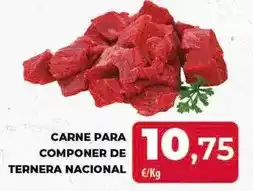 Spar Tenerife Carne para componer de ternera nacional oferta