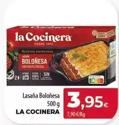 Spar Tenerife La cocinera - lasana bolonesa oferta
