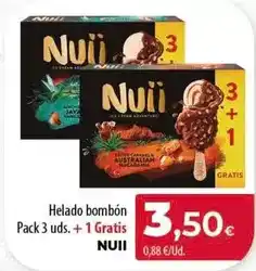 Spar Tenerife Nuii - helado bombon oferta