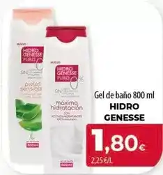 Spar Tenerife Hidrogenesse - gel de bano oferta