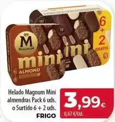 Spar Tenerife Frigo - helado magnum mini almendras oferta