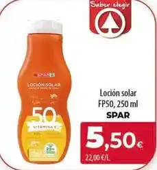 Spar Tenerife Spar - locion solar fp50 oferta