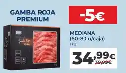 La Sirena Premium - gamba roja oferta