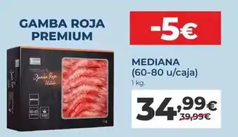 La Sirena Premium - gamba roja oferta