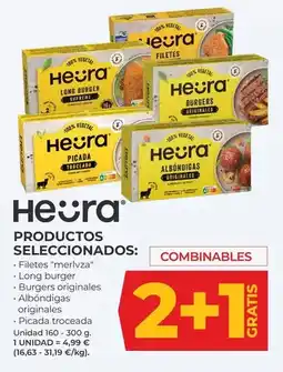 La Sirena Heura - productos seleccionados oferta