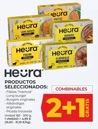 La Sirena Heura - productos seleccionados oferta
