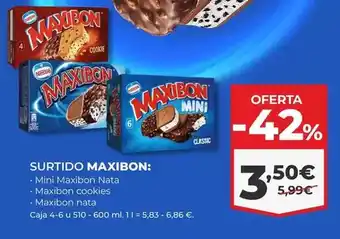 La Sirena Nestlé - surtido maxibon oferta
