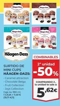 La Sirena Häagen-dazs - surtido de mini cups oferta