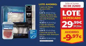 La Sirena Austral - lote ahorro oferta
