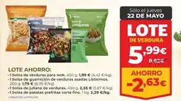 La Sirena La sirena - lote de verduras asadas oferta
