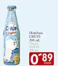 Supermercados Bip Bip Chufi - horchata oferta
