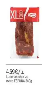 Comerco Cash & Carry Espuña - lonchas chorizo extra oferta