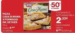 El Corte Inglés Dr oetker - pizza casa di mama 4 formaggi oferta