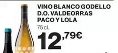 El Corte Inglés Paco & lola - vino blanco godello d.o. valdeorras oferta
