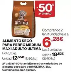 El Corte Inglés Affinity - alimento seco para perro medium maxi adulto ultima oferta