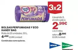 El Corte Inglés Handy bag - bolsas perfumadas y eco oferta