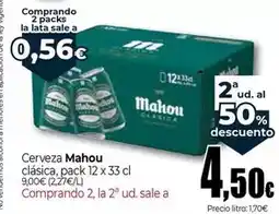 Unide Supermercados Mahou - cerveza clasica oferta