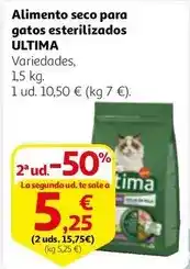 Alcampo Seco - alimento para gatos esterilizados oferta