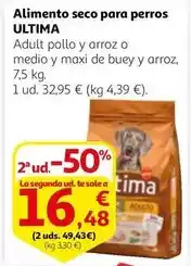 Alcampo Affinity - alimento seco para perros ultima oferta