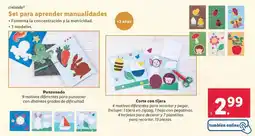 Lidl Crelando - set para aprender manualidades oferta