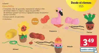 Lidl Crelando - ganchillo oferta