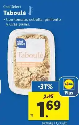 Lidl Chef select - taboulé oferta