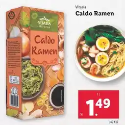 Lidl Vitasia - caldo ramen oferta