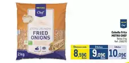 Makro Chef - cebolla frita oferta