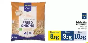 Makro Chef - cebolla frita oferta