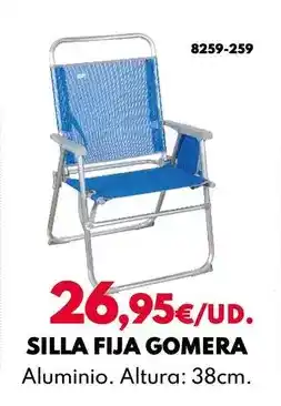 BricoCentro Silla fija gomera oferta