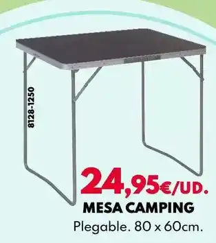 BricoCentro Mesa camping oferta