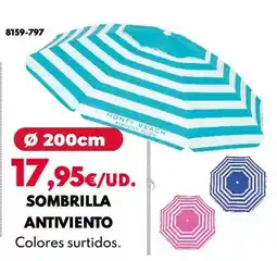 BricoCentro Sombrilla antiviento oferta