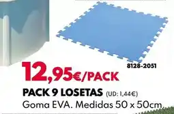 BricoCentro Pack 9 losetas oferta