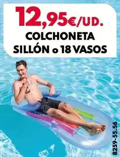 BricoCentro Colchoneta sillon o 18 vasos oferta
