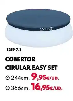 BricoCentro Intex - cobertor cirular easy set oferta