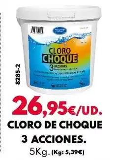BricoCentro Tamar - cloro de choque 3 acciones oferta