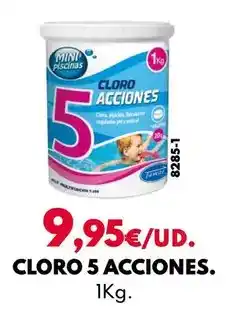 BricoCentro Cloro 5 acciones oferta