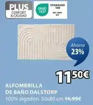 JYSK Plus - alfombrilla de bano oferta