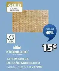 JYSK Kronborg - alfombrilla de baño marielund oferta