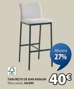 JYSK Arnum - taburete de bar oferta
