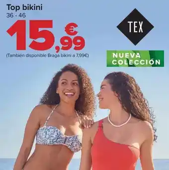 Carrefour Tex - top bikini oferta