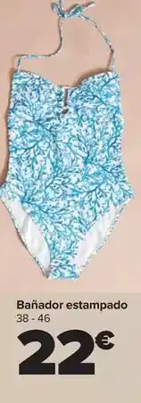 Carrefour Tex - bañador estampado oferta