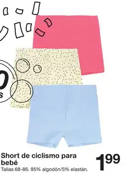 Zeeman Short de ciclismo para bebé oferta