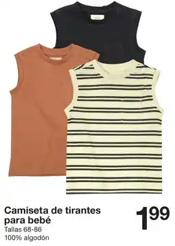 Zeeman Camiseta de tirantes para bebé oferta