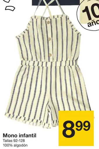 Zeeman Mono infantil oferta