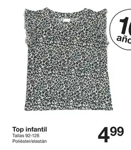 Zeeman Top infantil oferta