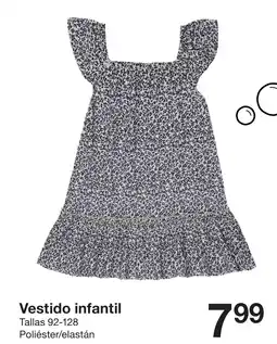 Zeeman Vestido infantil oferta