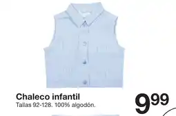 Zeeman Chaleco infantil oferta